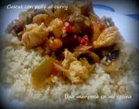   Cuscus con pollo al curry