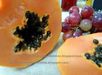   Ensalada de frutas con papaya