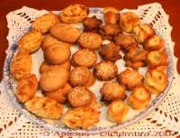 
Pastas de almendra (Panallets) y galletas de mantequilla 