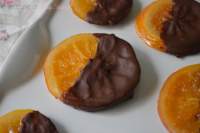   Naranjas confitadas y bañadas en chocolate - Reto #asaltablogs