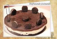 Cheesecake de Oreo