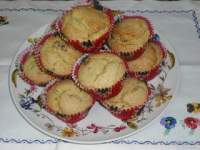   Muffins de cerezas