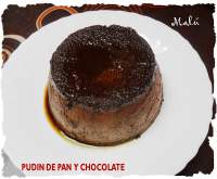   PUDIN DE PAN Y CHOCOLATE, EN OLLA EXPRES