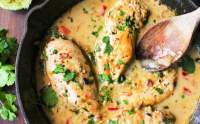 Pollo al coco al curry | sorprende a todos con el inigualable sabor de estos ingredientes
