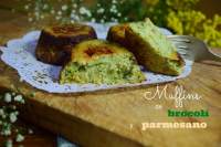 
Muffins de brocoli y parmesano  