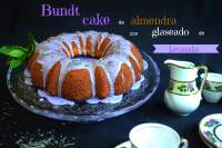 
BUNDT CAKE de ALMENDRA con GLASEADO de LAVANDA  