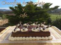   Chocoflan de  chocolate y cafe