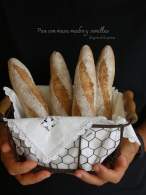   Pan con masa madre y semillas