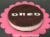 menu-cocinadecasa: CHEESECAKE  DE  OREO  SIN  HORNO  - DE MJ